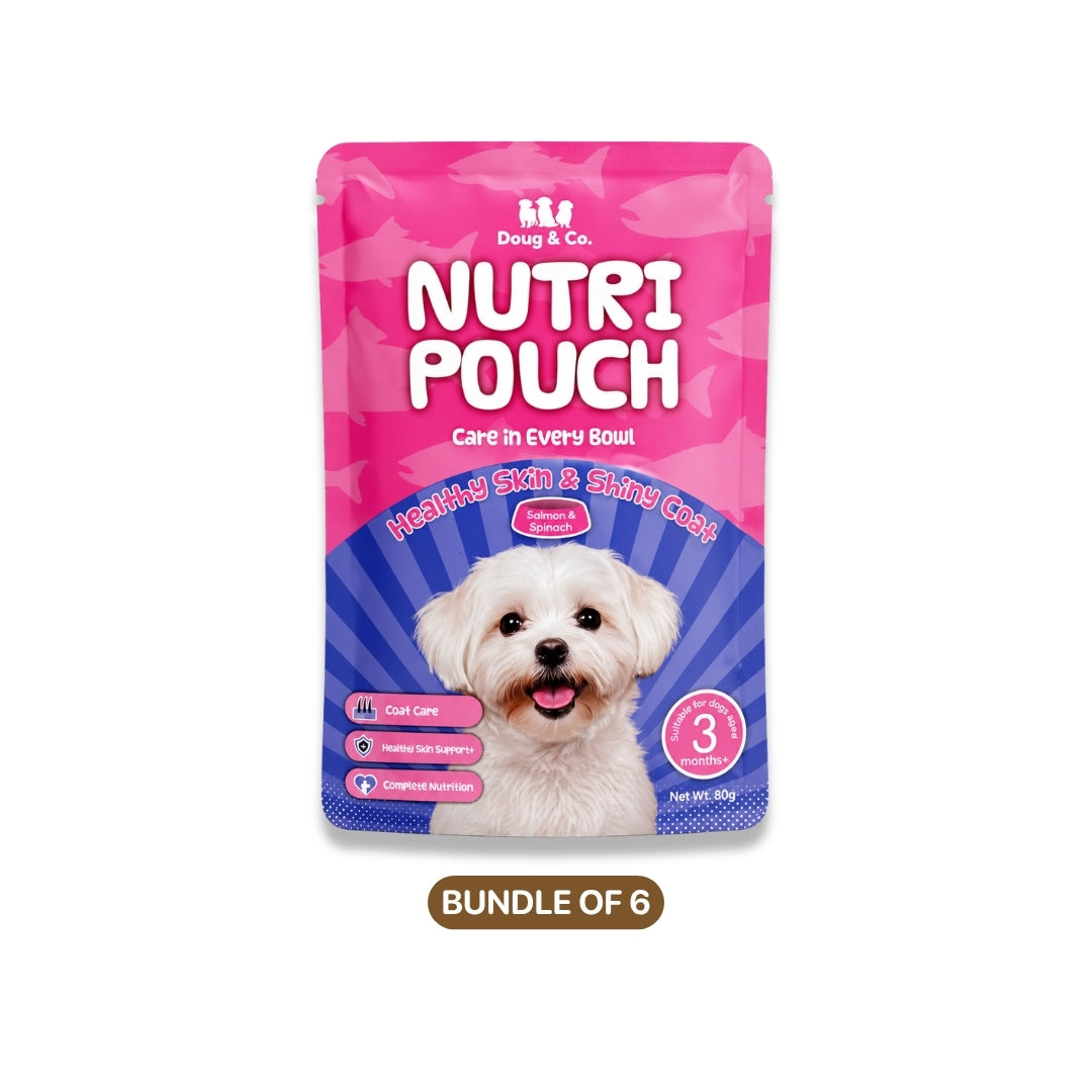 Nutri Pouch Dog Wet Food 80g - Bundle of 6