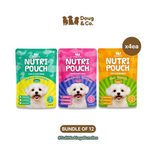 Doug & Co. Nutri Pouch Dog Wet Food 80g - Bundle of 12