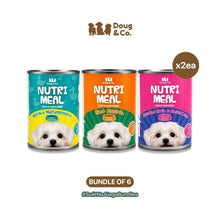 Doug & Co. Nutri Meal Dog Canned Wet Food 430g - Bundle of 6