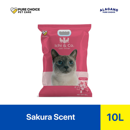 Bundle of 10 - Ichi & Co. Cat Litters 10L/8kg