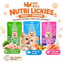 Nutri  Lickies Cat Wet Treats (15g x 5 Sticks) 75g