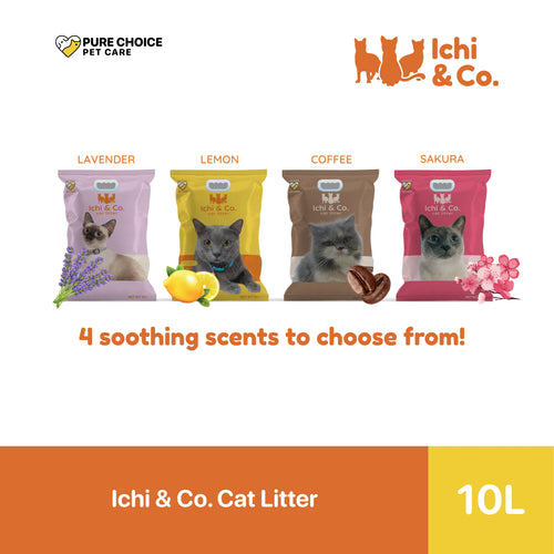 Ichi & Co. Natural Bentonite Cat Litter 10L/8kg