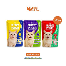 Ichi & Co. Nutri Pouch Cat Wet Food 80g - Bundle of 6