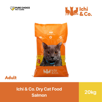 Ichi & Co. Dry Cat Food Salmon Flavor 20kg