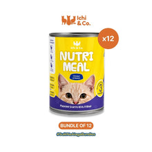 Ichi & Co. Nutri Meal Cat Canned Wet Food 430g - Bundle of 12