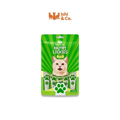 Ichi & Co. Nutri  Lickies Cat Wet Treats (15g x 5 Sticks) 75g