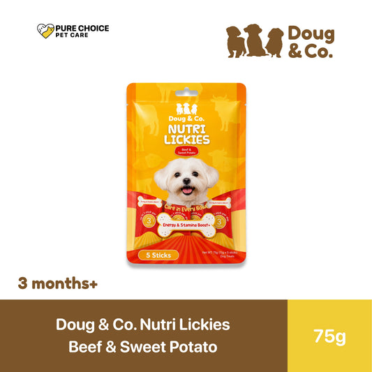 Doug & Co. Nutri Lickies Dog Wet Treats 75g