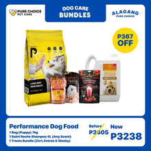 Performance Dog Food (Puppy) 7kg + Saint Roche Shampoo 4L (Any Scent) + Treat Bundles (Zert, Entree & Sleeky)