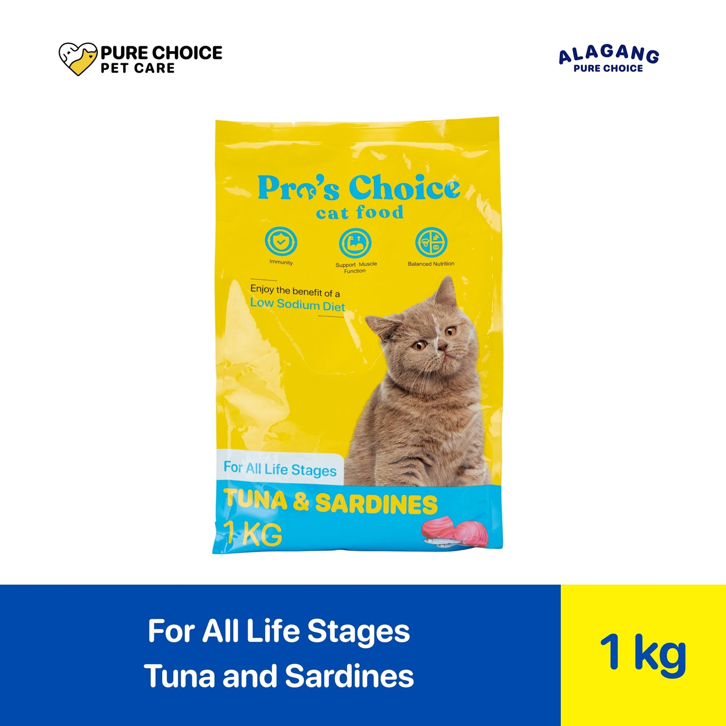 Pure Choice Pro's Choice Dry Cat Food All Life Stages