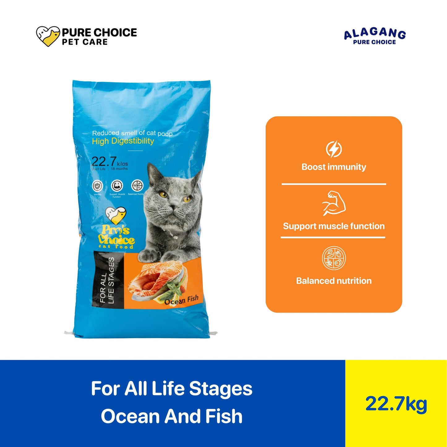 Pure Choice Pro's Choice Dry Cat Food All Life Stages