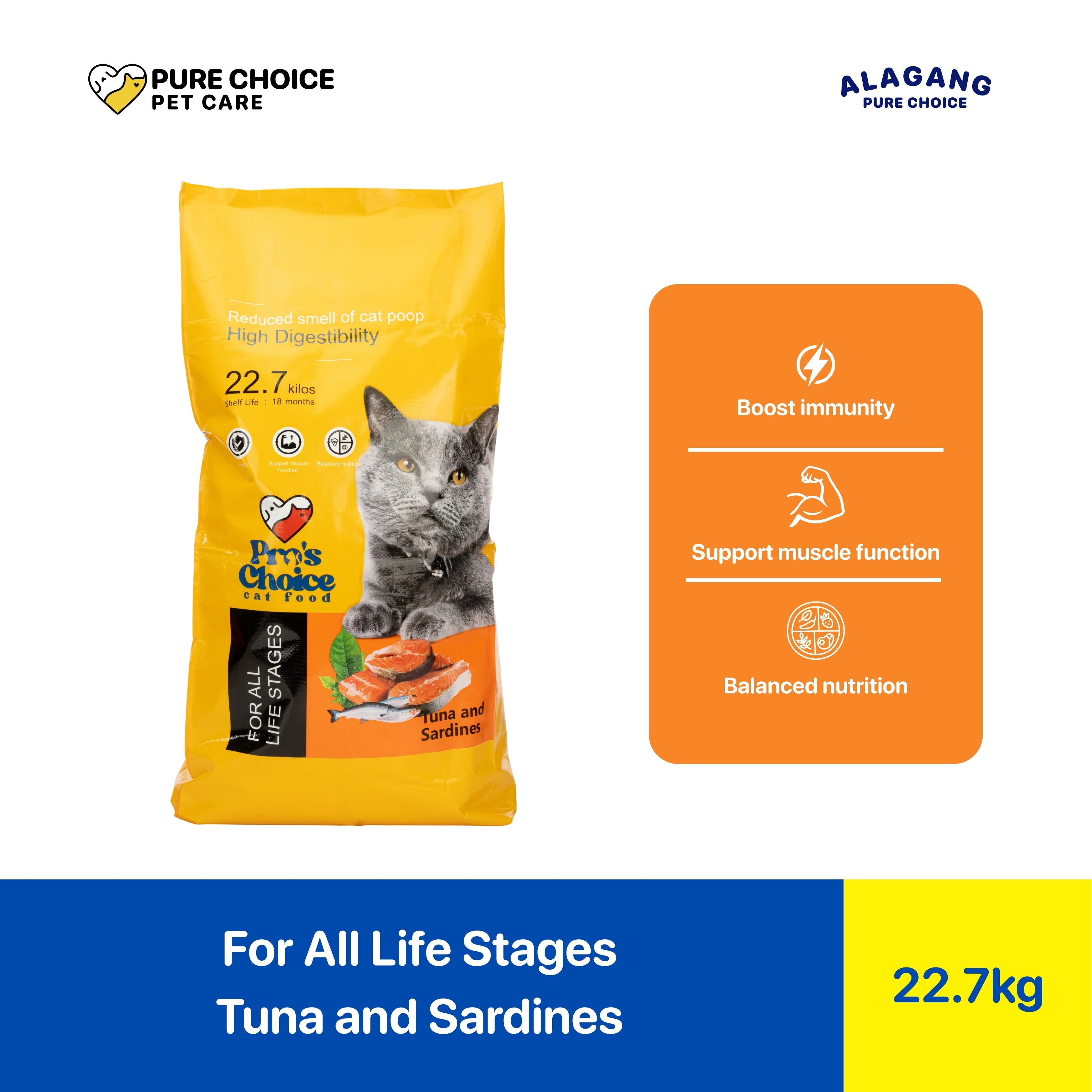 Pure Choice Pro's Choice Dry Cat Food All Life Stages – Pure Choice Pet ...