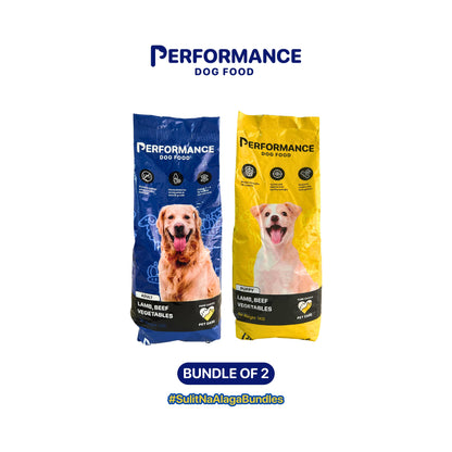 Performance Dog Food Lamb, Beef and Vegetables 1Kg - Bundle of 2 Packs