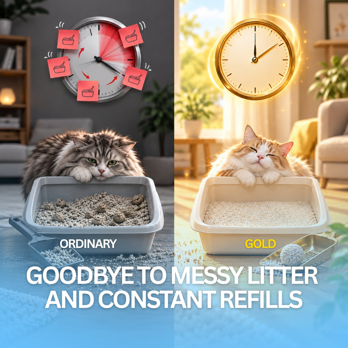 Ultra-fine Cat Litter Ocean Fresh Sea Salt (Breeze Bundle) - Bundle of 5