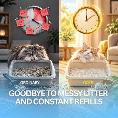 Ultra-fine Cat Litter Ocean Fresh Sea Salt (Breeze Bundle) - Bundle of 5