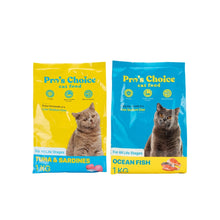 Pro's Choice Dry Cat Food All Life Stages 1kg (Tuna and Sardines/ Ocean Fish)