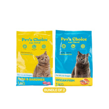 Pro's Choice Dry Cat Food for All Life Stages Flavor 1Kg - Bundle of 2 Packs