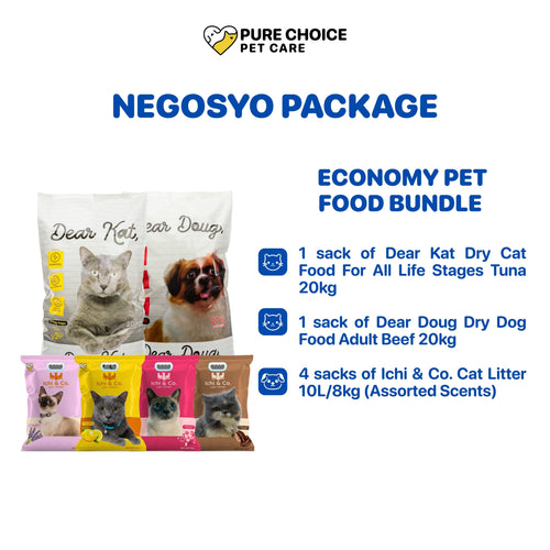 Pure Choice Pet Care - Economy Pet Food Bundle - pet products Philippines