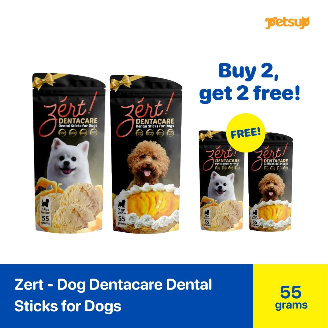 Zert - Dog Dentalcare Dental Sticks for Dogs 55g