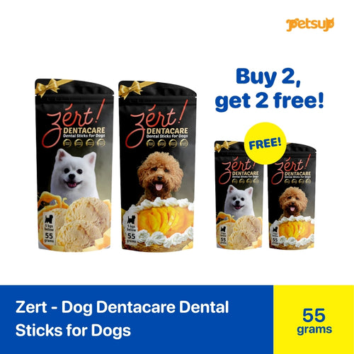 Zert - Dog Dentalcare Dental Sticks for Dogs 55g -pet products Philippines