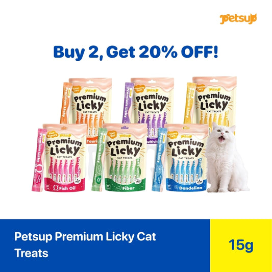 Petsup Premium Licky Cat Treats 15g