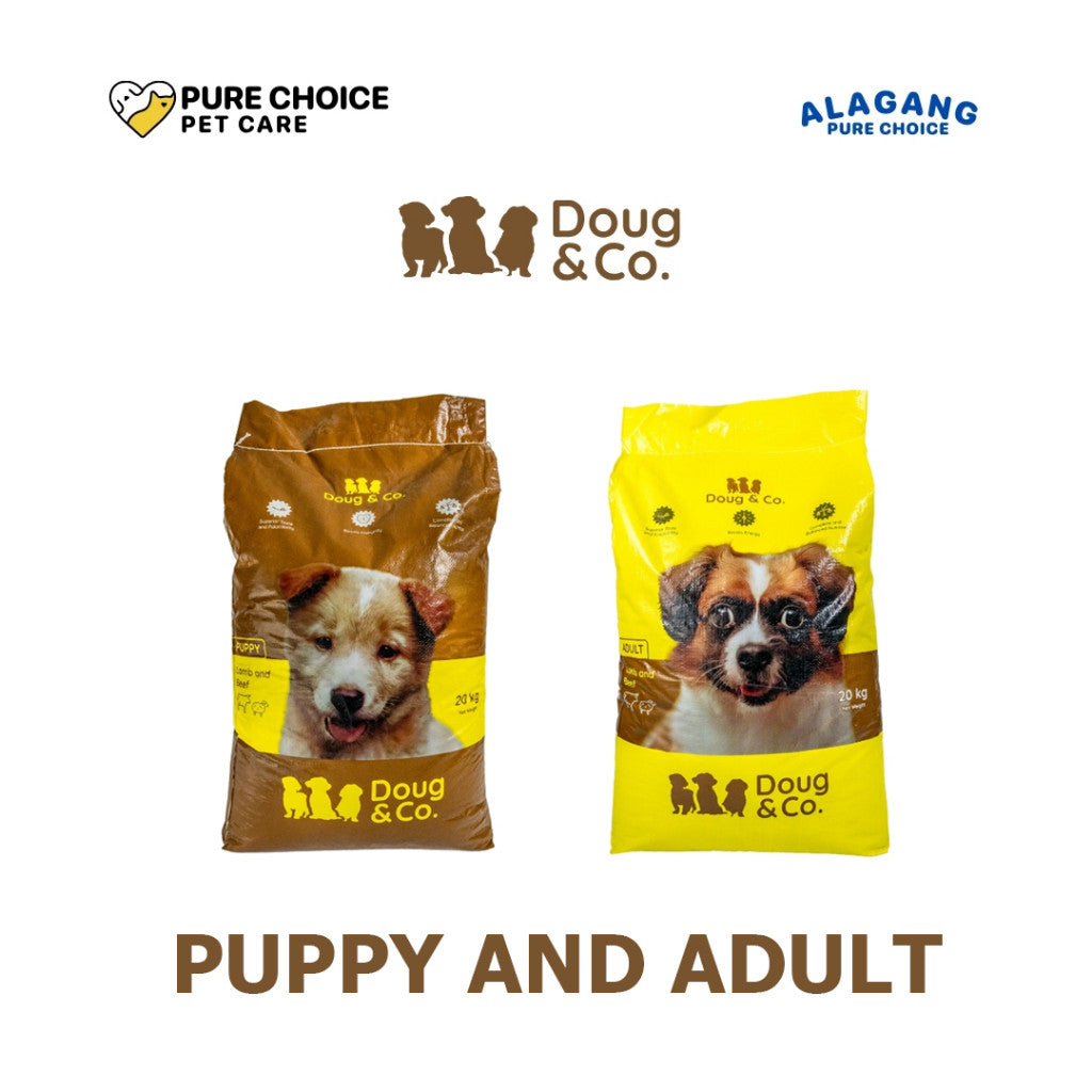 Doug &amp; Co. Puppy and Adult Lamb &amp; Beef 20kg image 0