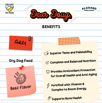 Dear Doug Dry Dog Food 20kg