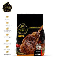 Chef's Special 5kg for Puppy Adult or Senior Dogs Tomahawk Steak Flavor image 0