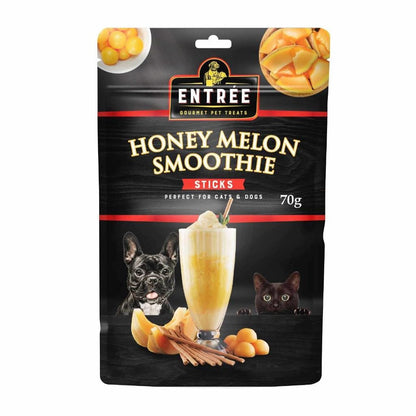 Entree Smoothie Sticks for Dogs and Cats 70g Strawberry Banana mixed Berries Watermelon Melon image 7