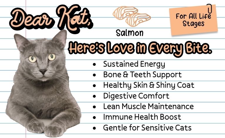 Dear Kat Dry Cat Food for all life Stages Salmon and Tuna Flavor 20Kg