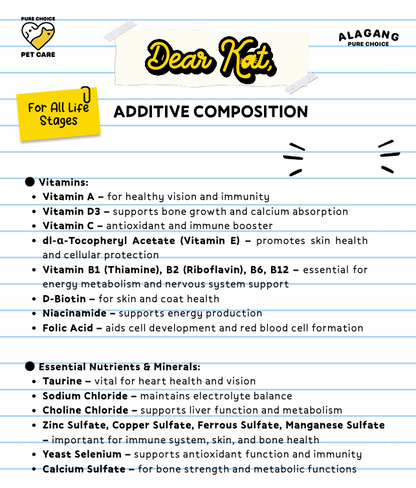 Dear Kat Dry Cat Food 20kg