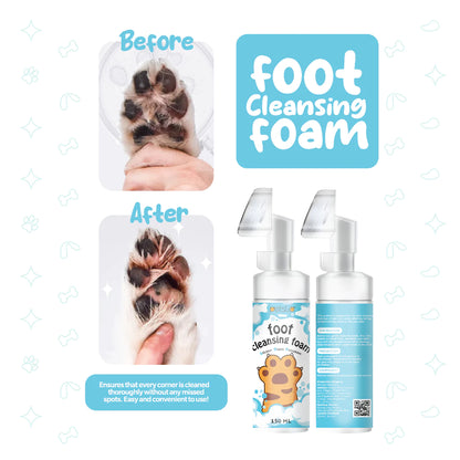 PETSUP FOOT CLEANSING FOAM 150ML