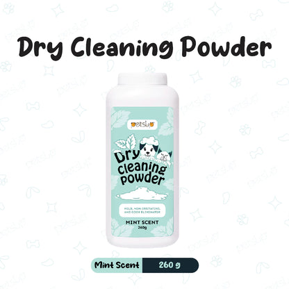 PETSUP DRY SHAMPOO CLEANING POWDER 260G