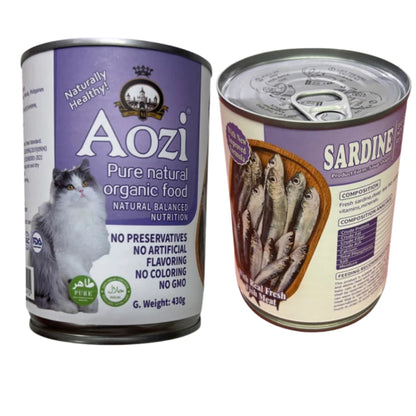 AOZI Wet Cat Food in Can 430g