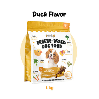 PETSUP FREEZE DRIED DOG FOOD 1KG/4KG