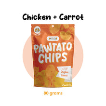 PETSUP PAWTATO CHIPS DOG TREATS 80G