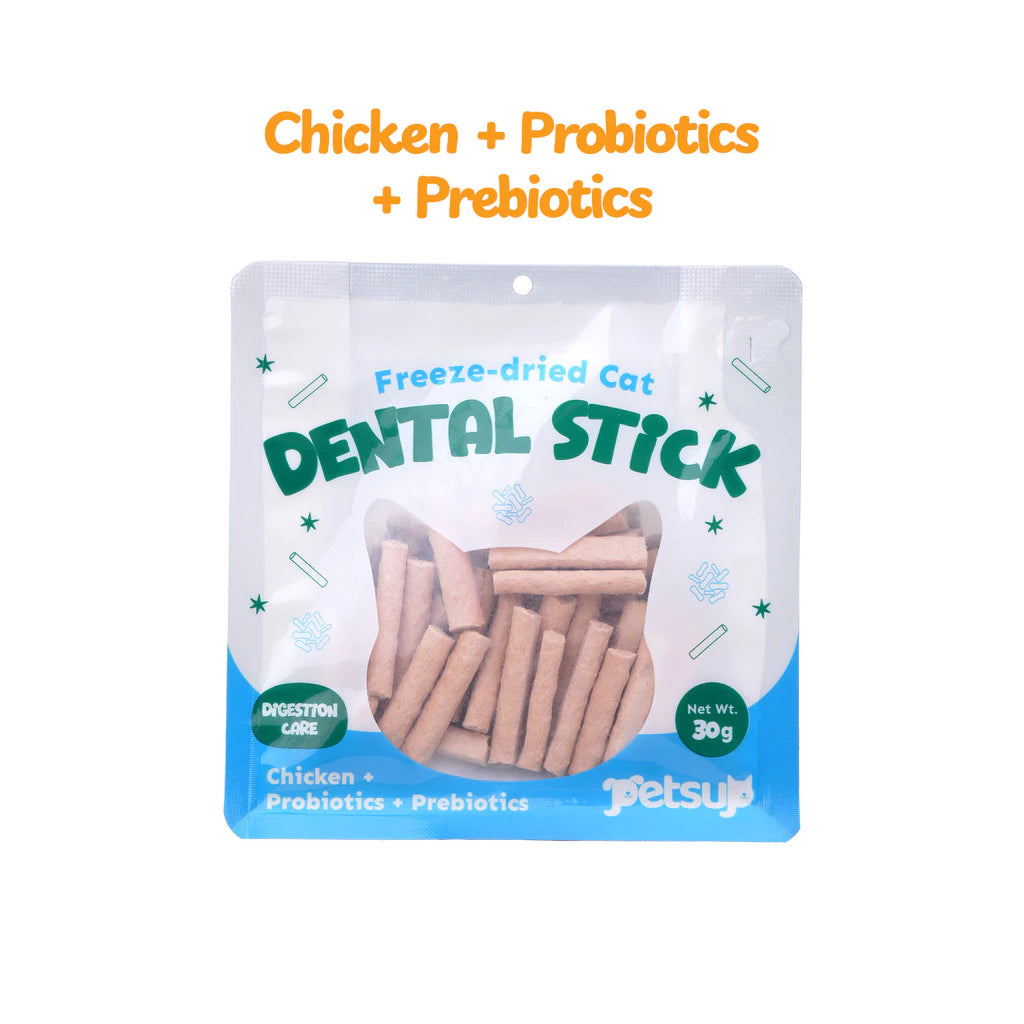 PETSUP FREEZE DRIED DENTAL STICKS 30G