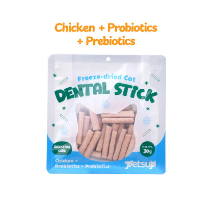 PETSUP FREEZE DRIED DENTAL STICKS 30G