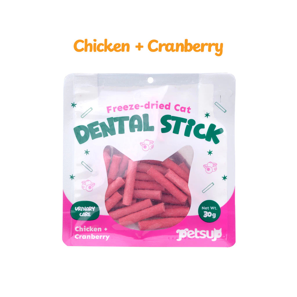 PETSUP FREEZE DRIED DENTAL STICKS 30G