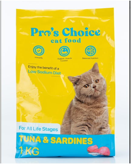 Pro's Choice Cat Food 1kg (Tuna & Sardines and Ocean Fish)