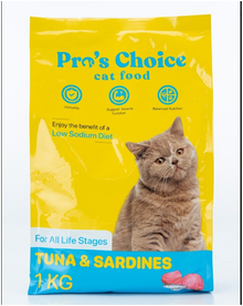 Pro's Choice Cat Food 1kg (Tuna & Sardines and Ocean Fish)